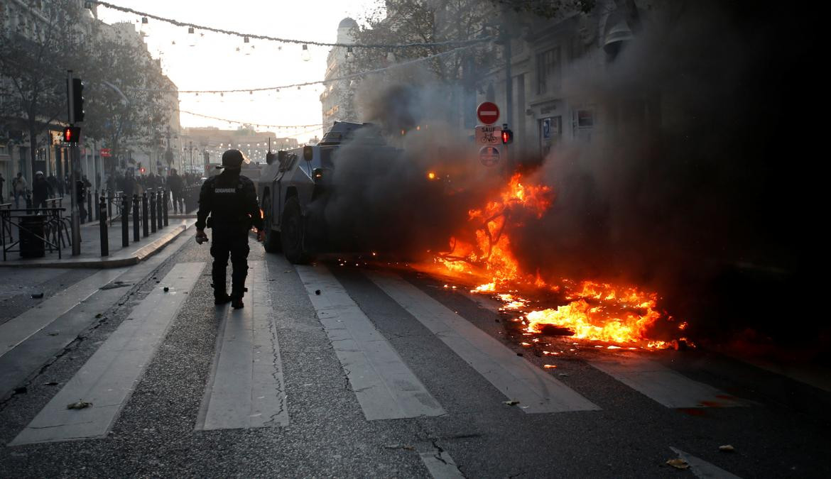 Incidentes en París, Chalecos Amarillos, protestas, Reuters