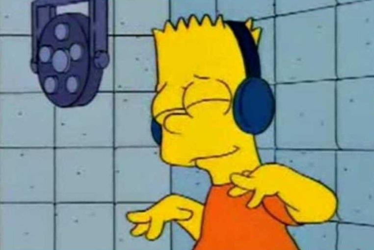 Video viral: Bart Simpson interpretando un tema de Rodrigo