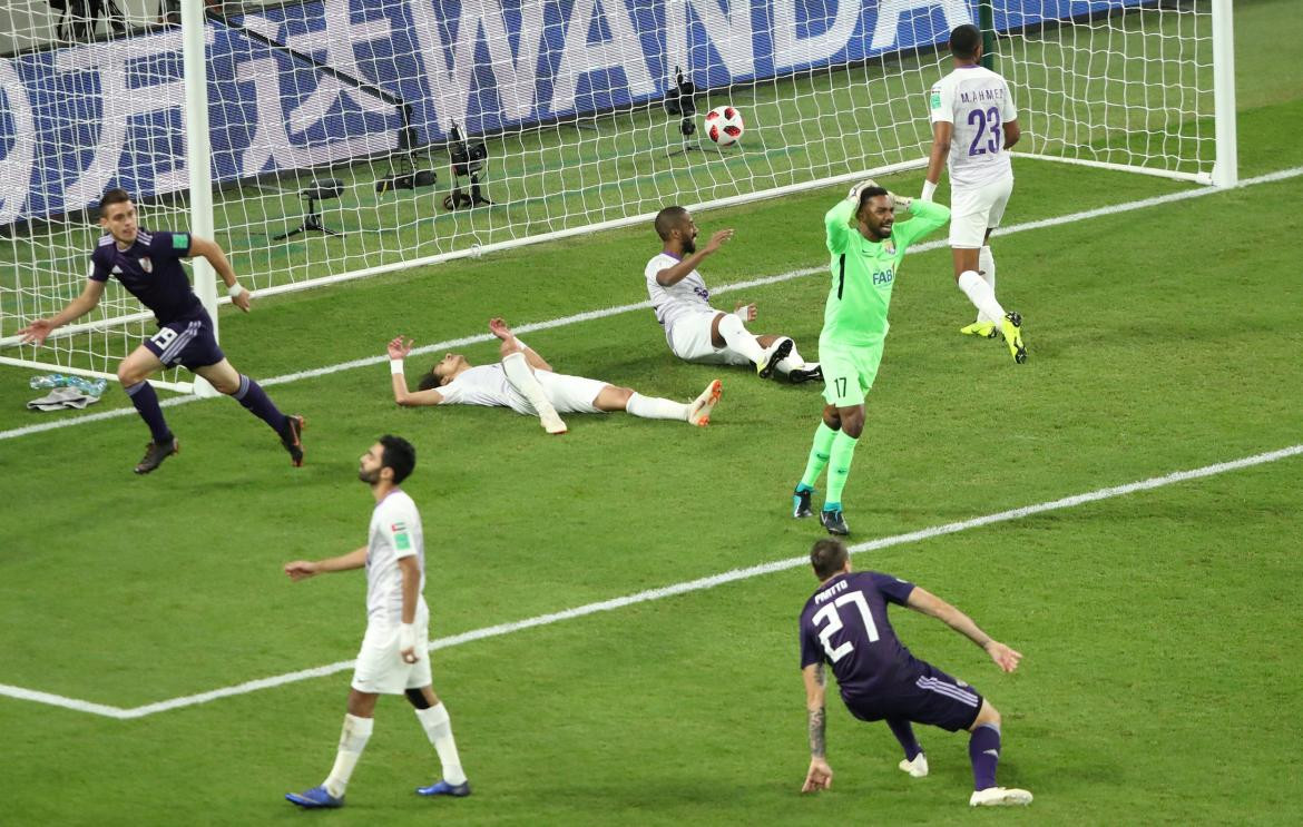 Gol Borré - Al Ain vs River - Mundial de Clubes Reuters