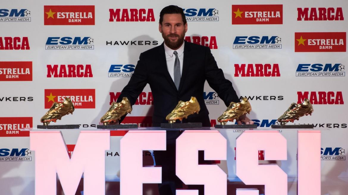 MESSI BOTA DE ORO