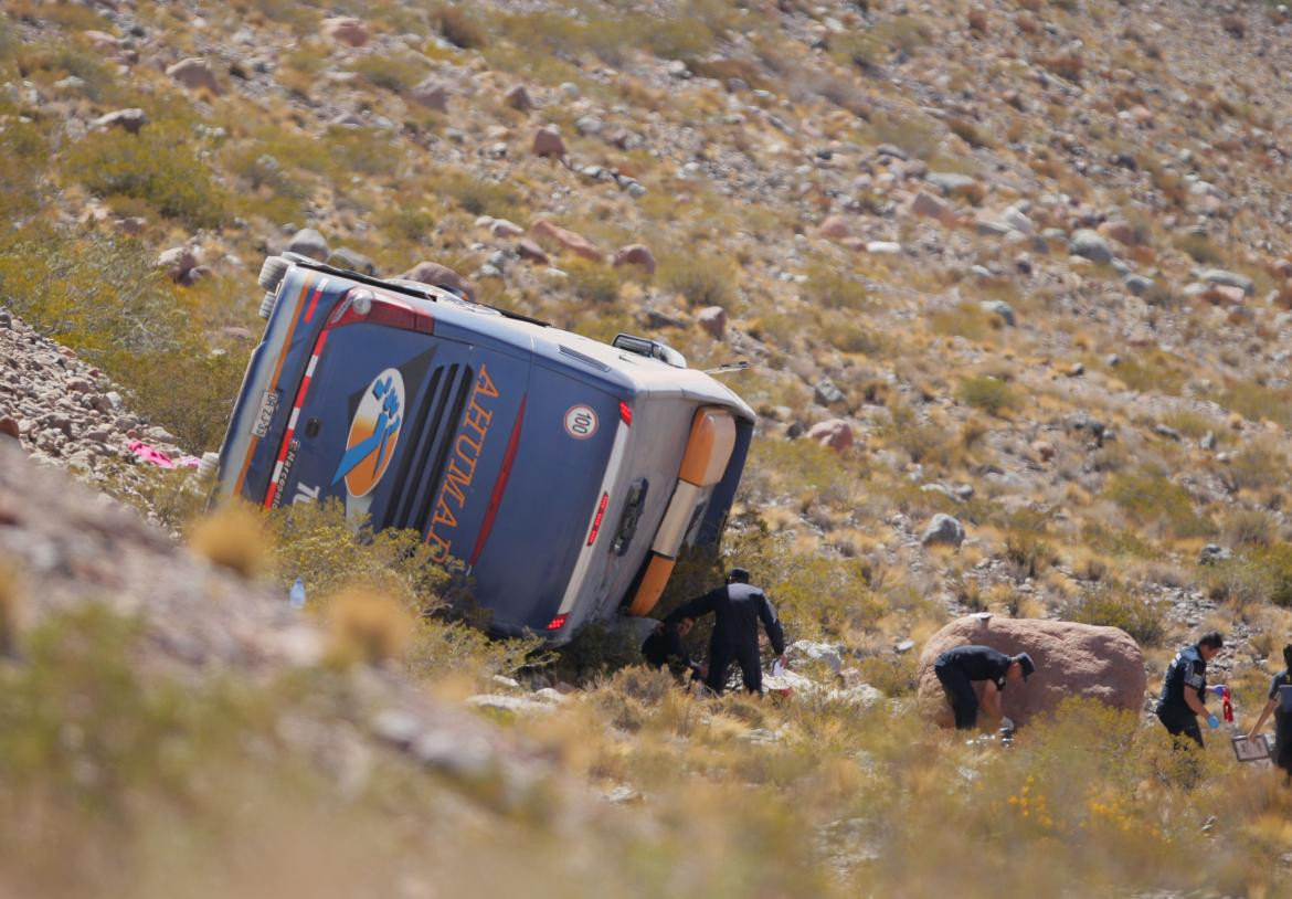 Accidente fatal en Uspallata, Mendoza