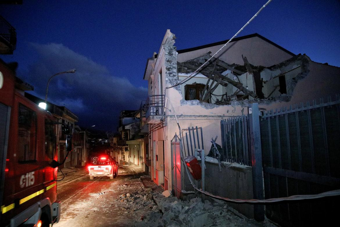 Sismo en Italia - Foto Reuters