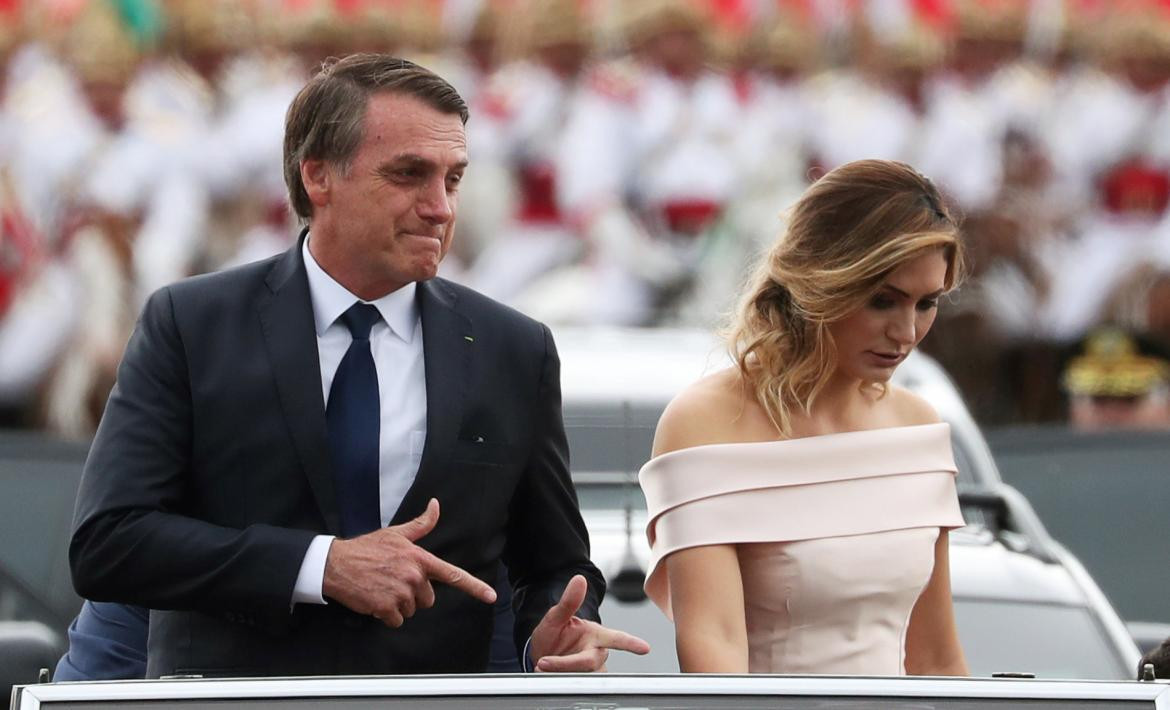 Michelle Bolsonaro, Jair Bolsonaro, presidencia de Brasil, Primera Dama, Reuters