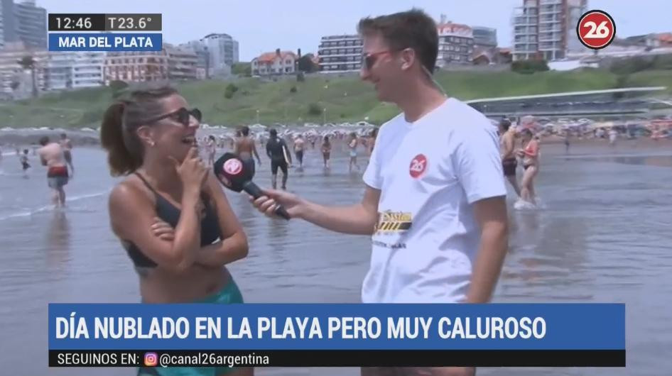 Festejo del Día de Reyes con Canal 26 en las playas de Mar del Plata	