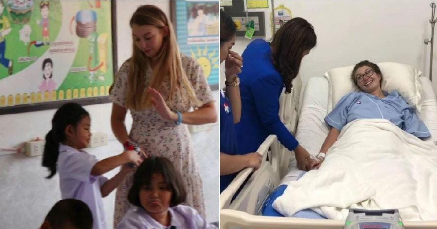 Caroline Bradner, maestra que viajó a Tailandia y contrajo  el Síndrome de Guillain-Barré