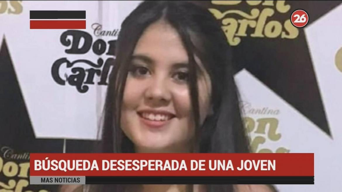 Michelle Médula, joven desaparecida en Palermo