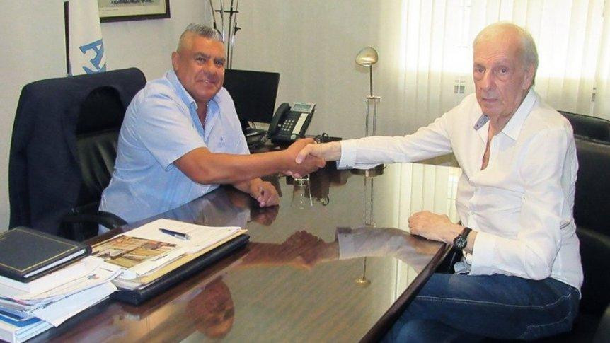 Claudio Chiqui Tapia y César Luis Menotti, AFA, Selección Argentina