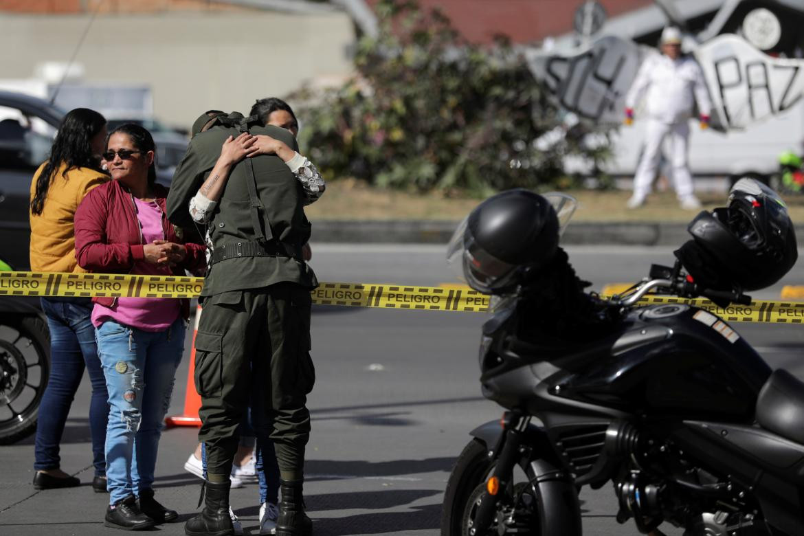 Atentado en Bogotá con coche bomba, Colombia, Reuters