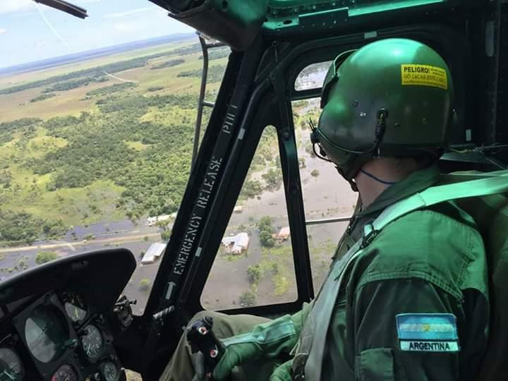 Ejército Argentino y redes solidarias se movilizan por las inundaciones del Litoral