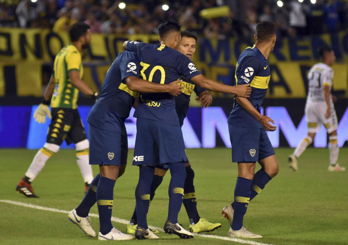 Victoria de Boca ante Aldosivi en Mar del Plata (NA)