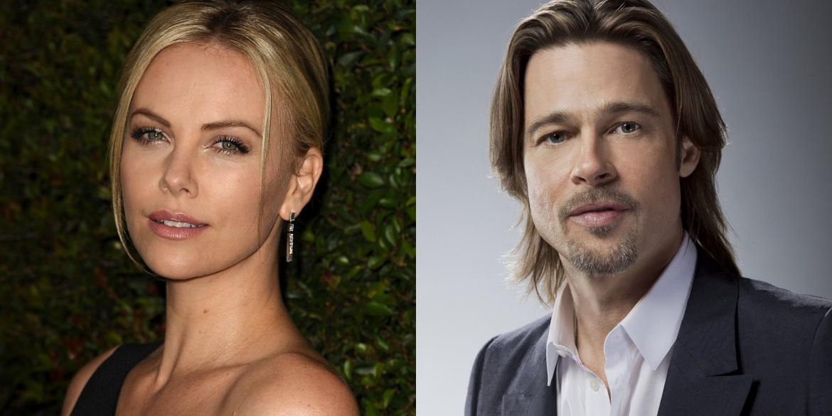 Brad Pitt y Charlize Theron