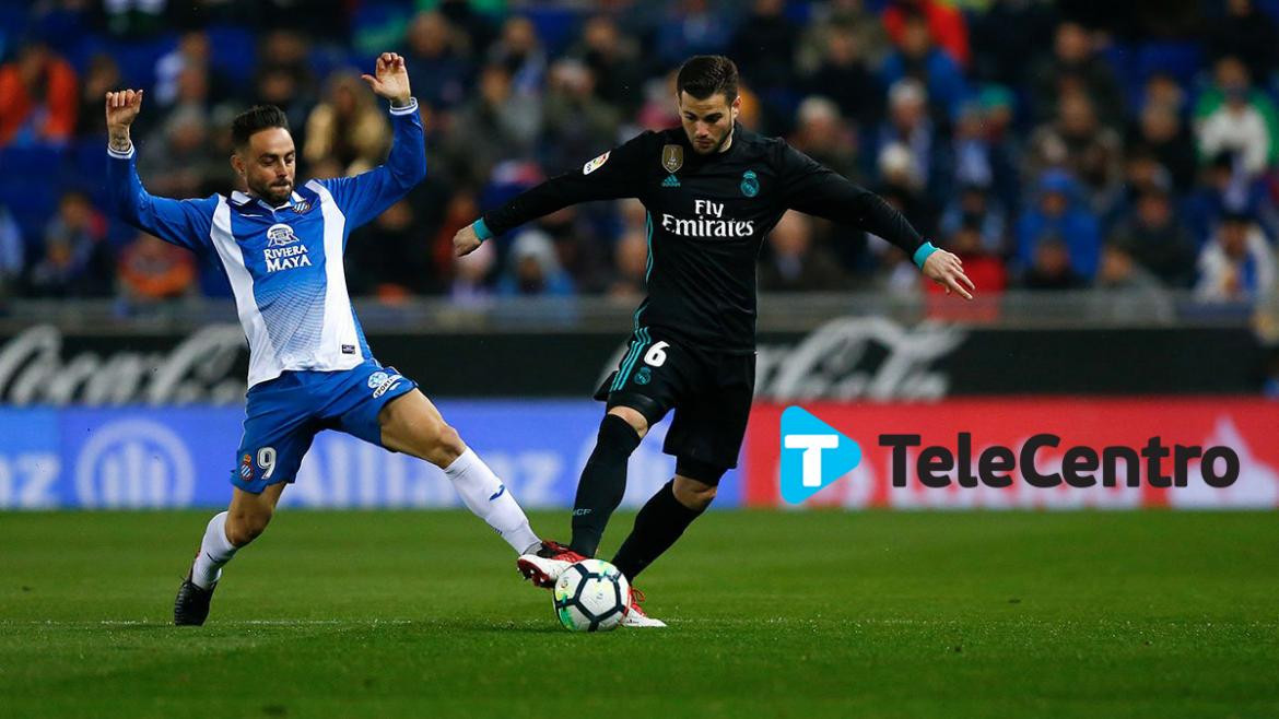 Espanyol vs. Real Madrid, fútbol español, TeleCentro