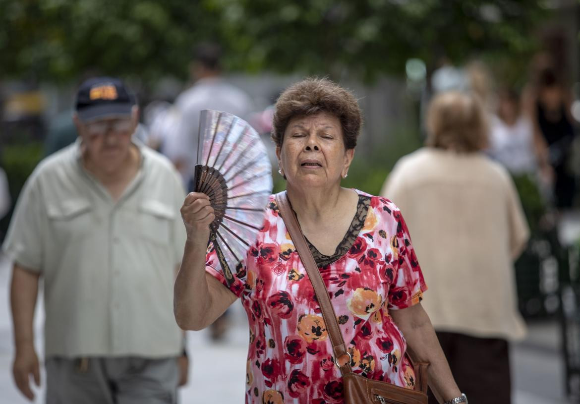 Calor y alerta naranja en la Ciudad de Buenos Aires (NA)