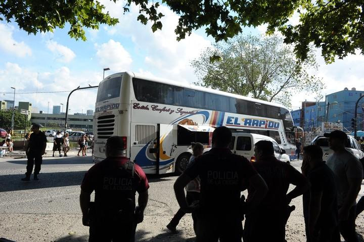 Terminal Retiro - inseguridad