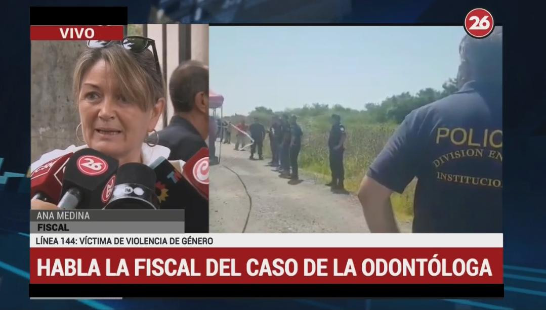 Fiscal del caso por crimen de Gissela - Móvil Canal 26