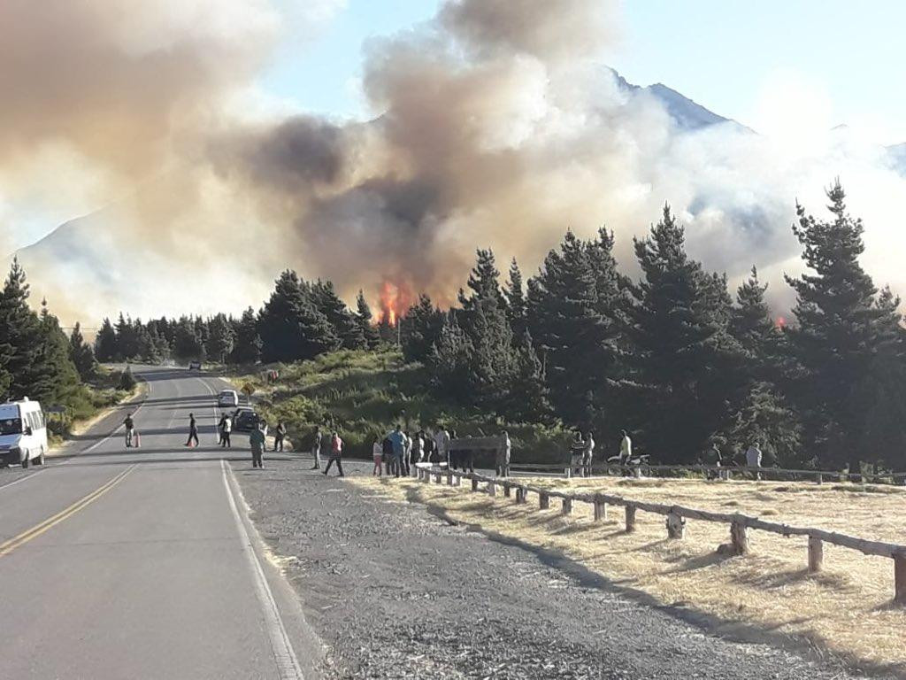 Incendio Epuyén - Chubut