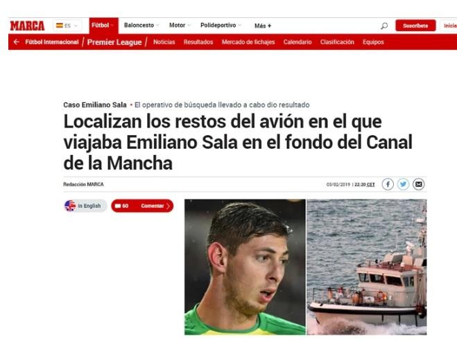 Medios internacionales - Emiliano Sala