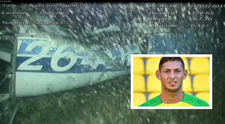 Emiliano Sala - Restos avión