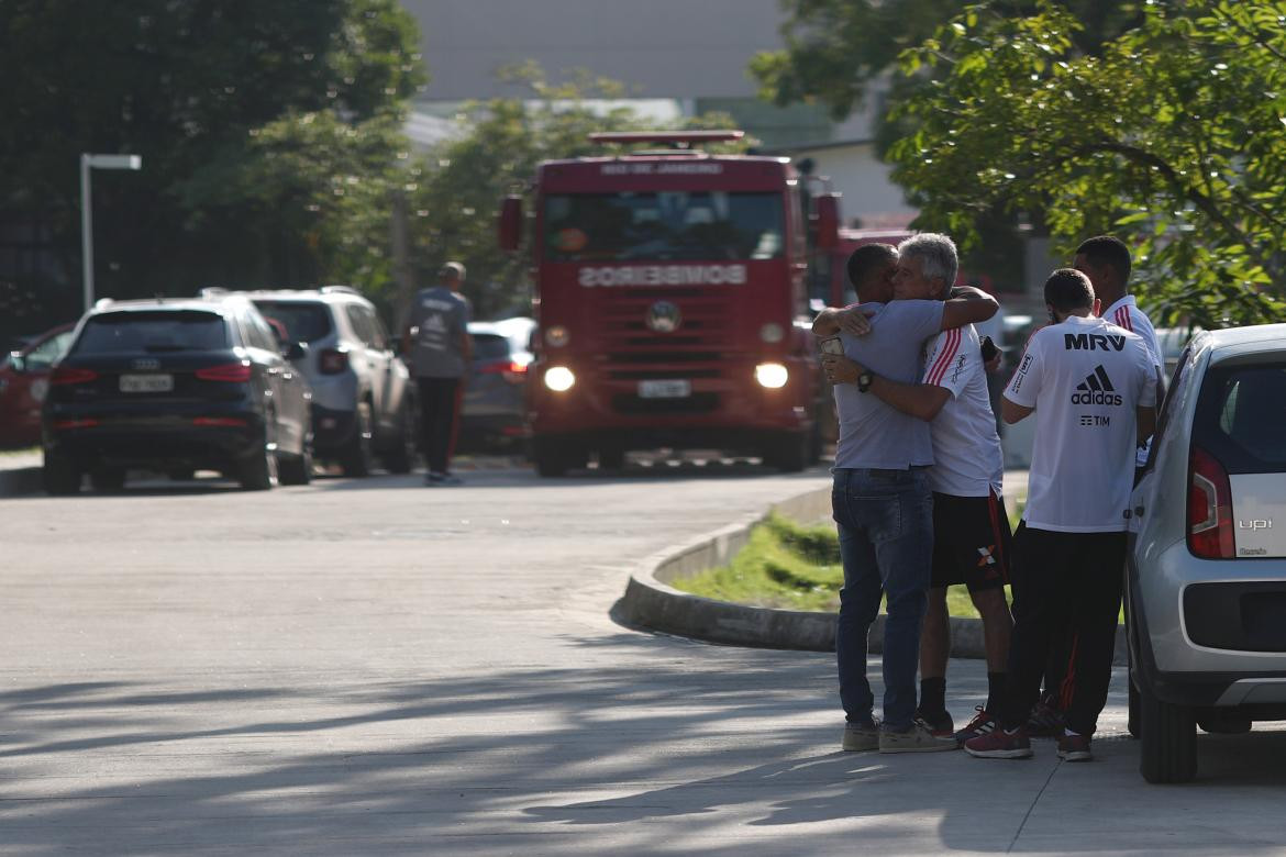 Incendio en centro de entrenamiento del Flamengo (Reuters)