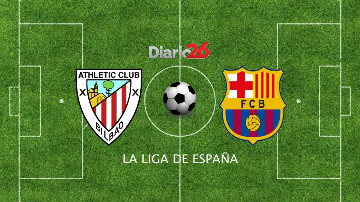 Athletic Bilbao vs. Barcelona, La Liga de España