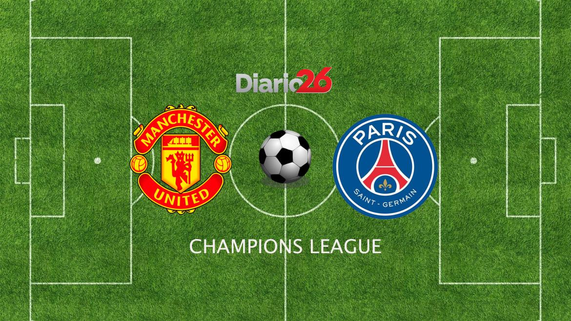 Champions League, Manchester United vs. PSG