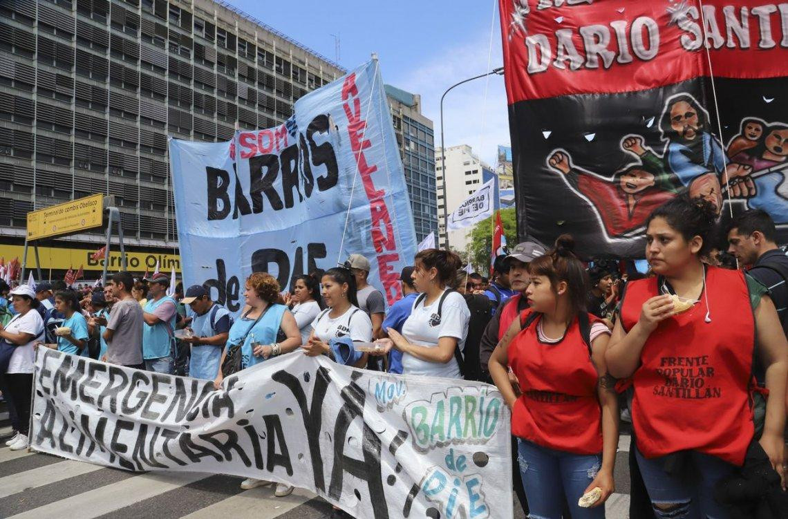 Movimientos sociales - marchas en la ciudad