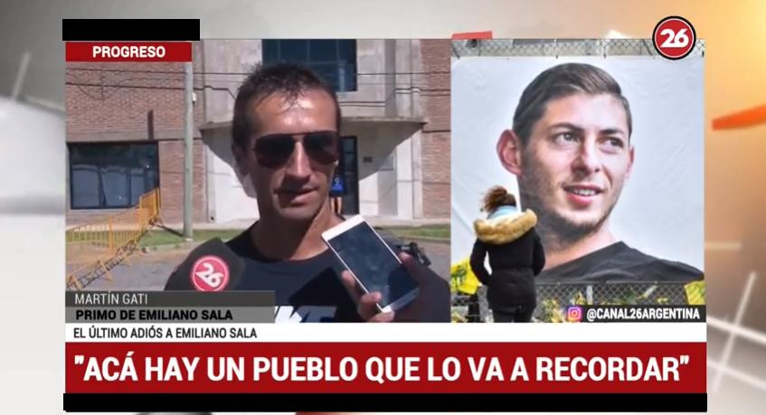 Emiliano Sala - último adiós testimonio del primero