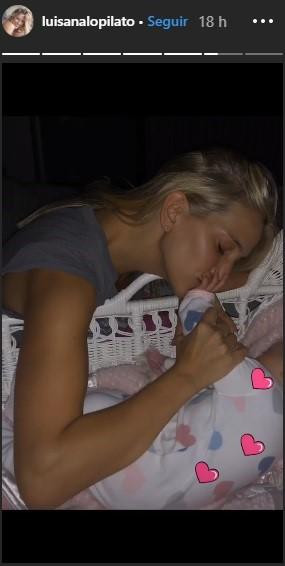 Luisana Lopilato - hijos instastory