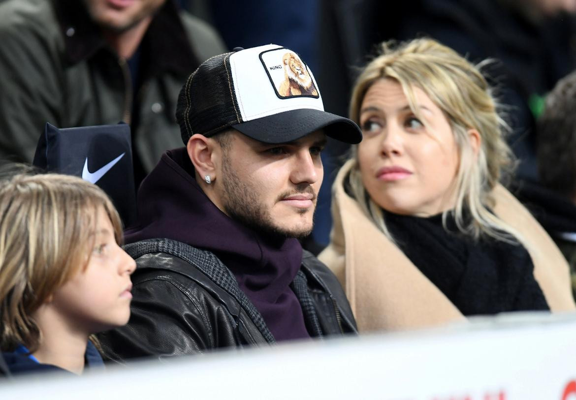 Mauro Icardi y Wanda Nara, Inter, fútbol