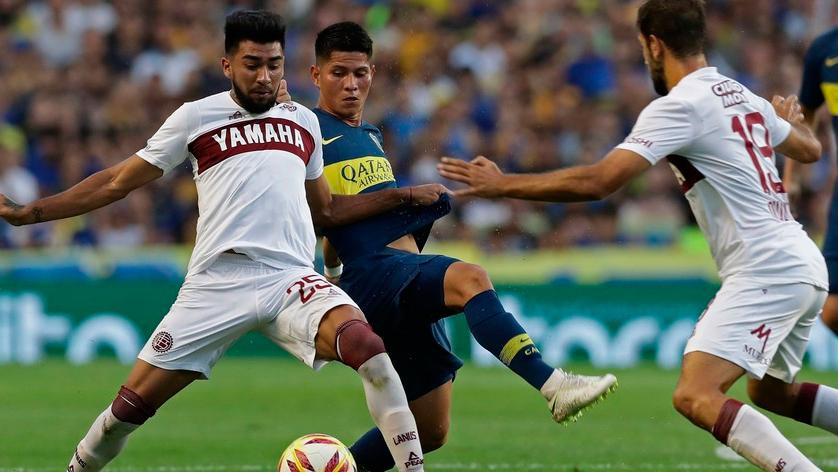 Boca vs. Lanús, Superliga, fútbol	