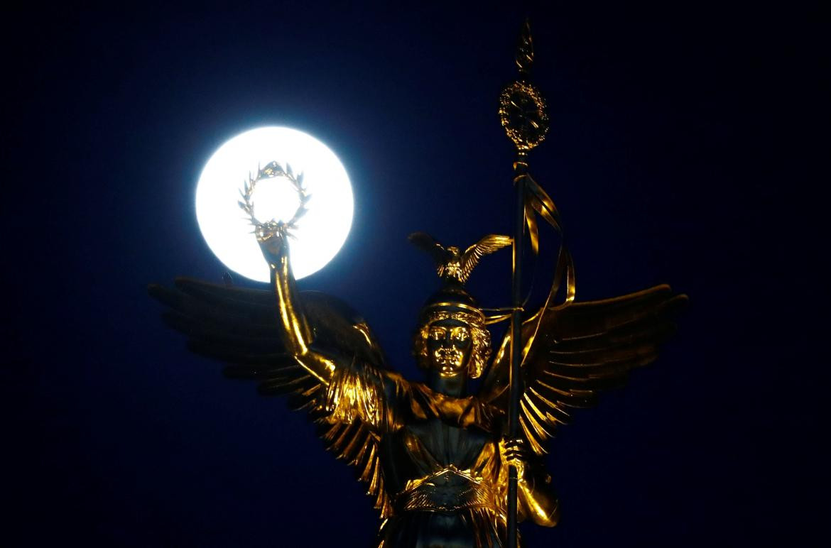 Super Luna de Nieve - Alemania (Reuters)