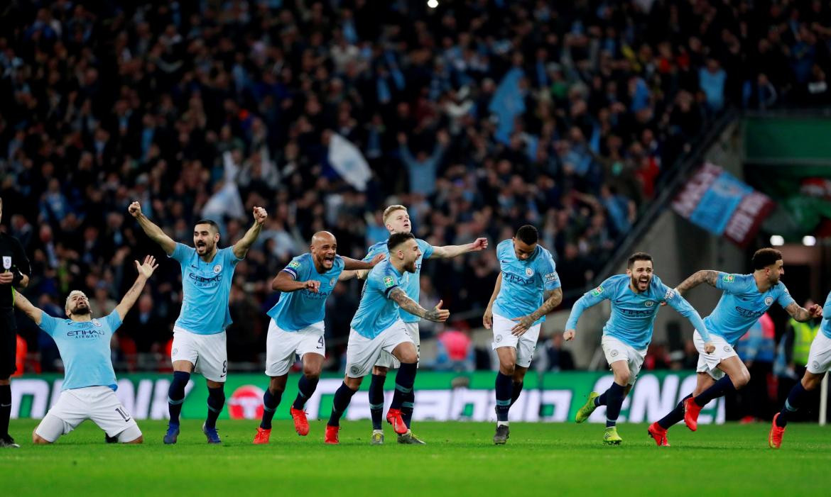 Manchester City - Final League Cup Reuters