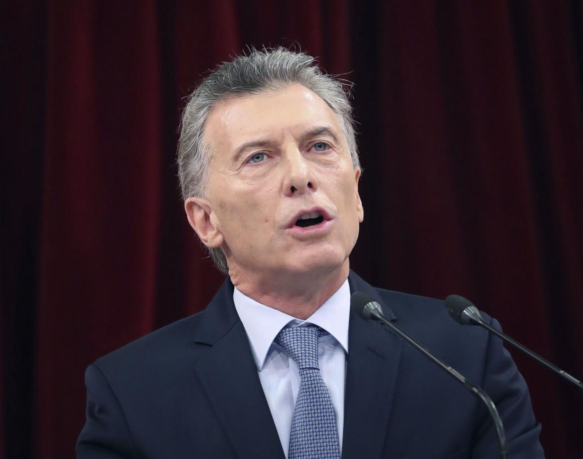 Mauricio Macri - dicurso sesiones ordinarias Agencia NA