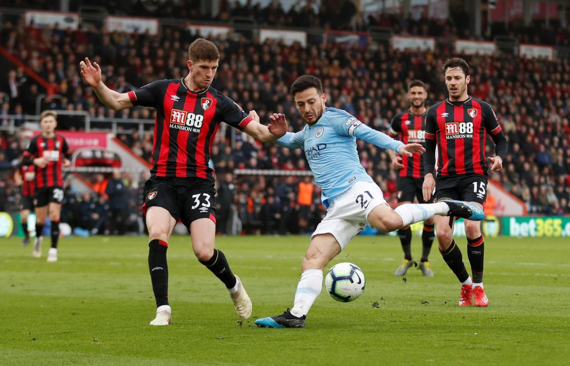 Manchester City - Bournemouth Premier League Reuters