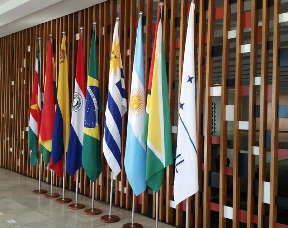 Cumbre del Mercosur, banderas