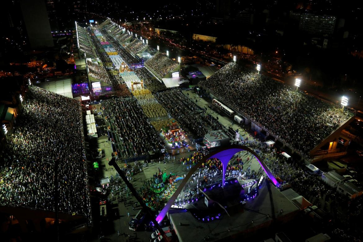 Carnaval festejos - Río de Janeiro Brasil Foto Reuters