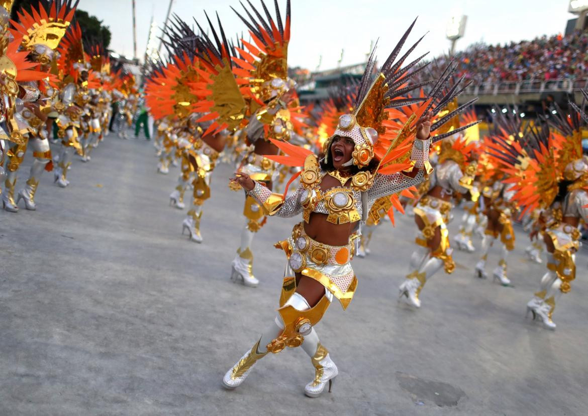 Carnaval festejos - Río de Janeiro Brasil Foto Reuters