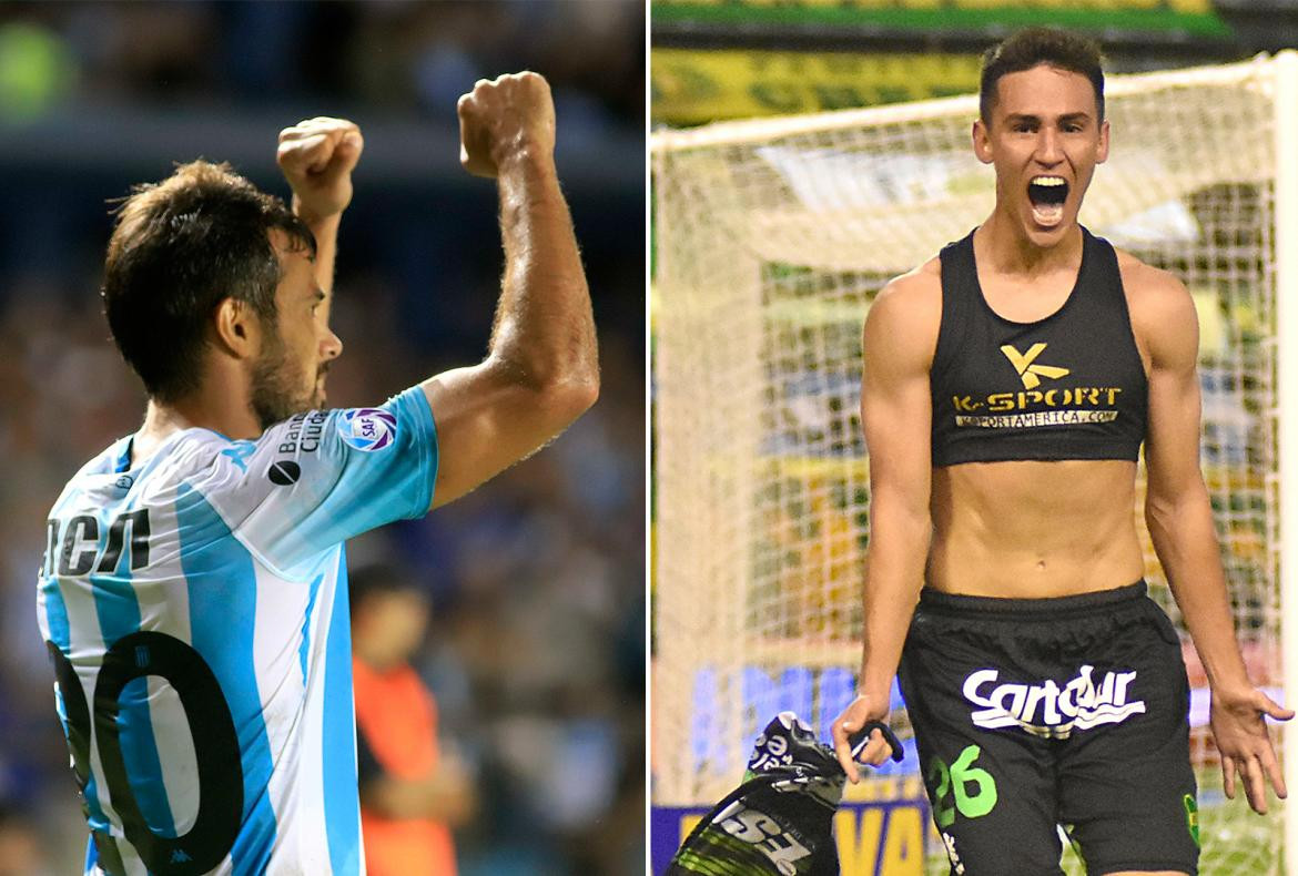 Racing y Defensa y Justicia - Darío Cvitanich y Matías Rojas