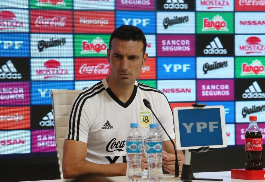 Conferencia de prensa de Lionel Scaloni