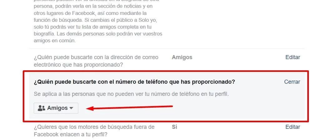 Facebook, teléfono celular	