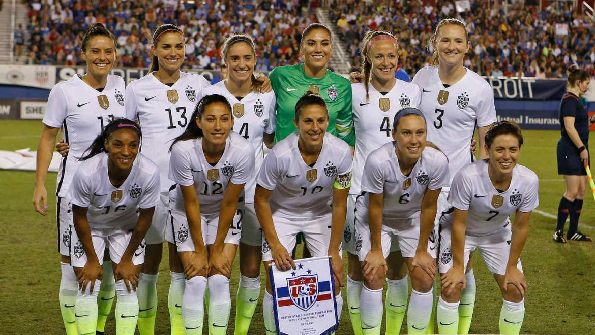 Seleccion femenina Estados Unidos - demanda