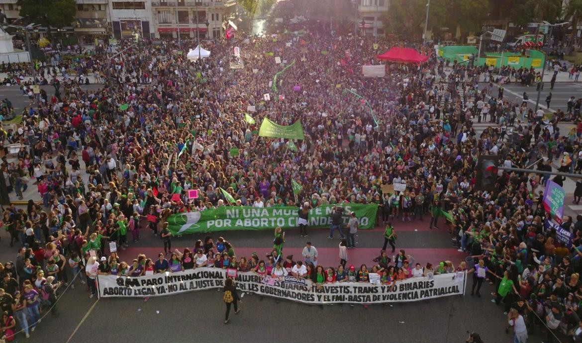 Marcha Día de la Mujer - Plaza de Mayo #8M