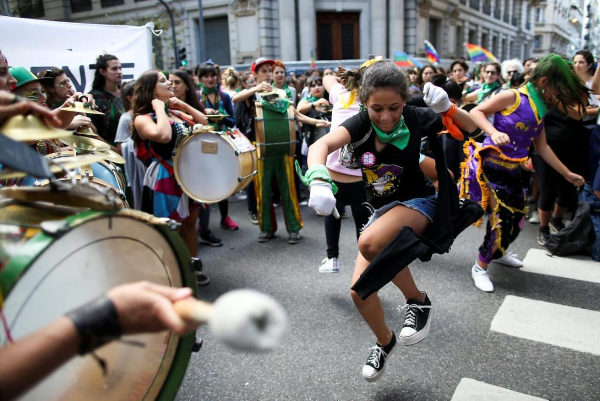 Día de la Mujer - Marcha en Argentina #8M (Reuters)