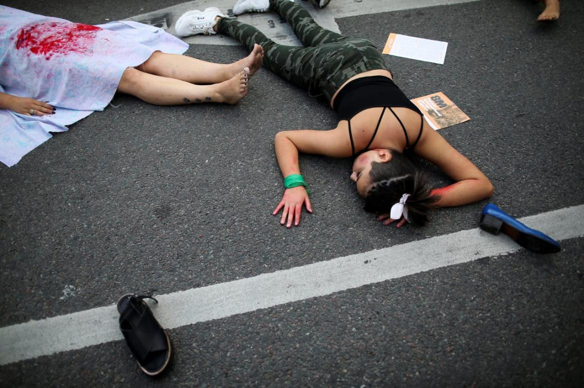 Día de la Mujer - Marcha en Argentina #8M (Reuters)