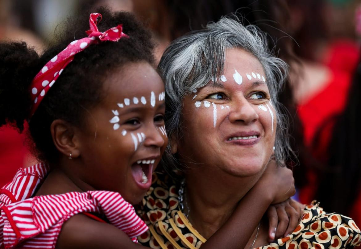 Día de la Mujer - Marcha en Argentina #8M (Reuters)