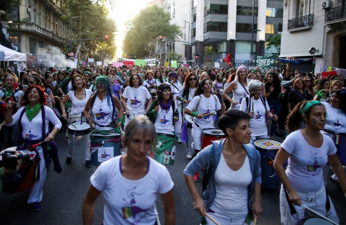 Día de la Mujer - Marcha en Argentina #8M (Reuters)