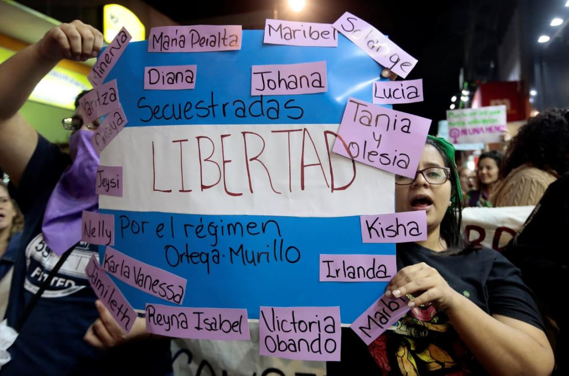 Día de la Mujer - Marcha en Costa Rica #8M (Reuters)