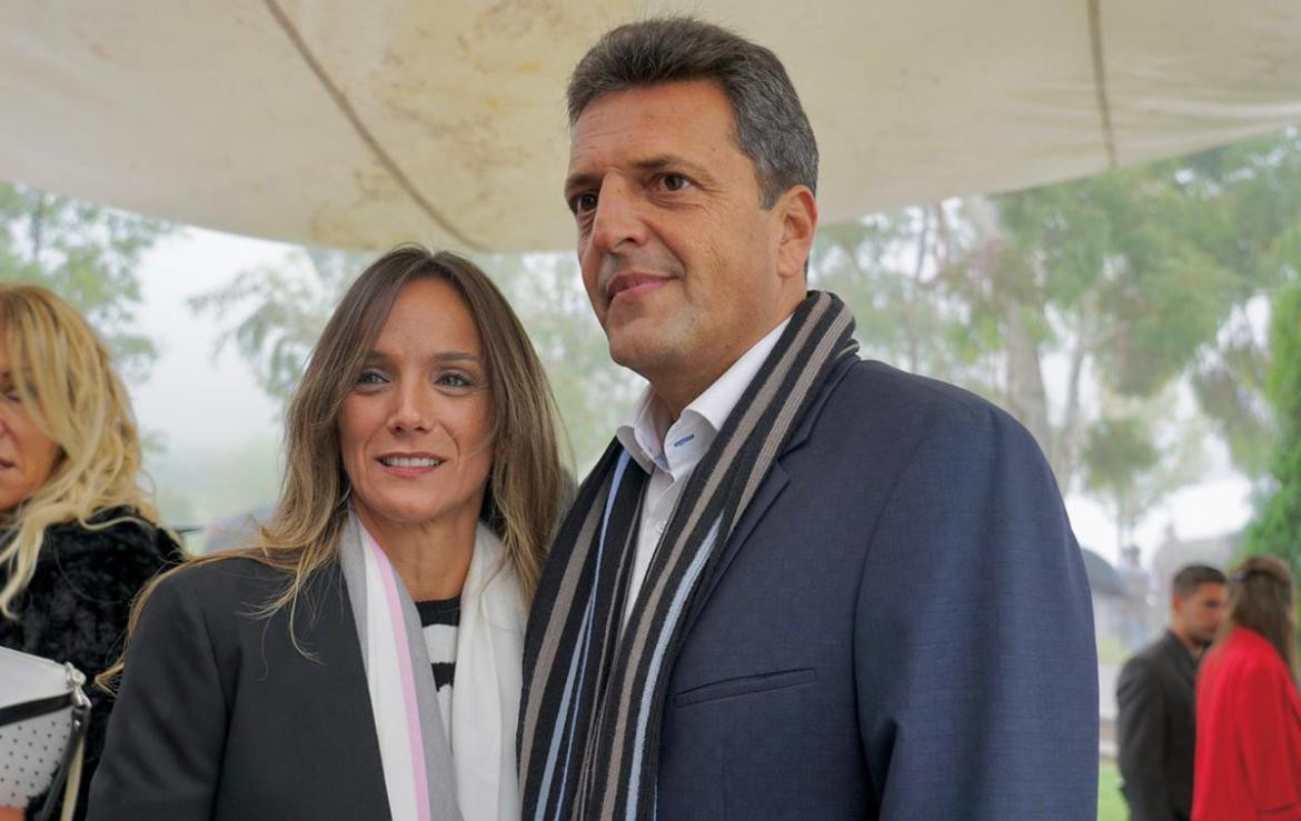 Sergio Massa y Malena Galmarini en Vendimia Solidaria, Frente Renovador