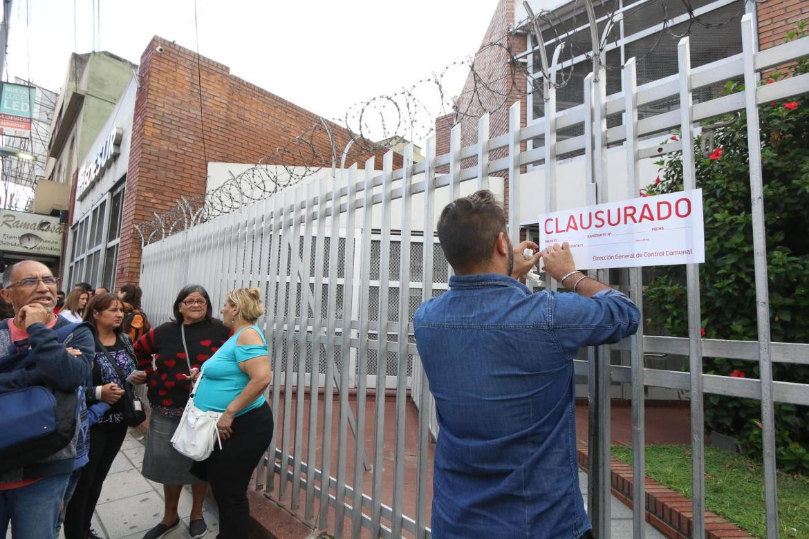 Clausuraron de Edesur Lanús