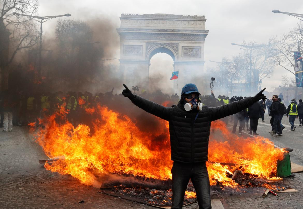 Incidentes de Chalecos Amarillos en Francia (Reuters)